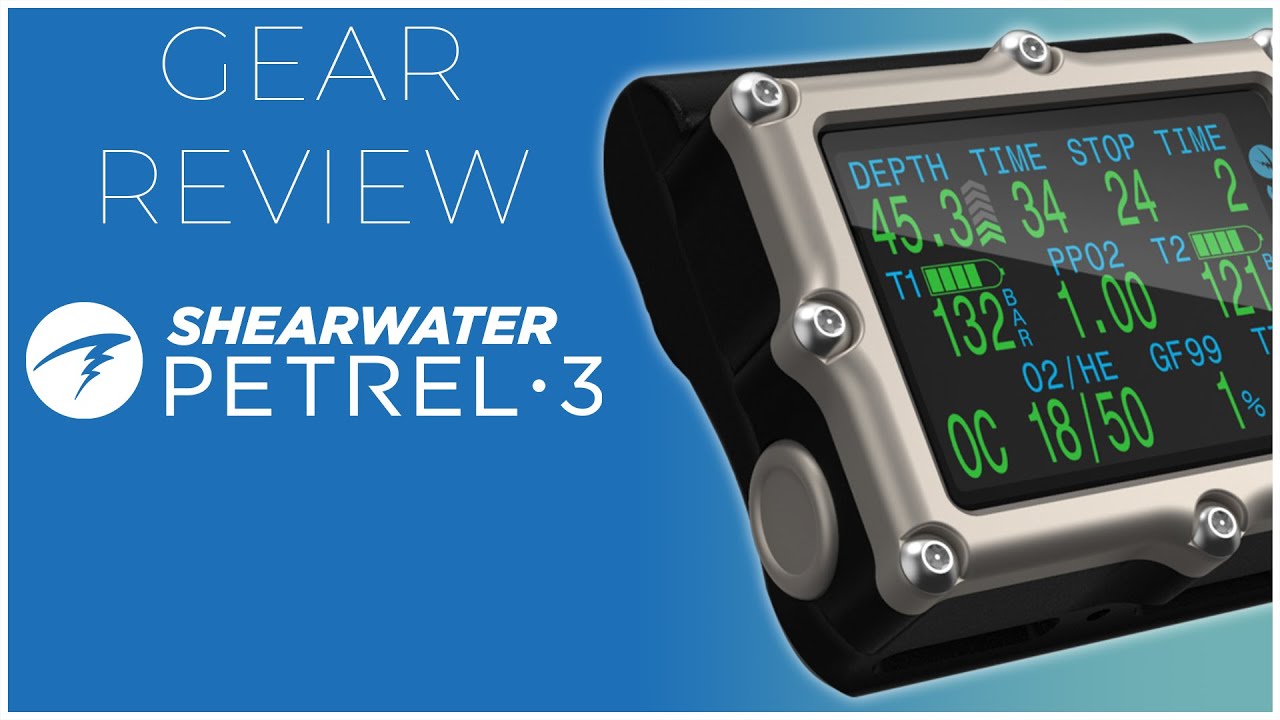 Shearwater Petrel 3 Dive Computer | #review #divecomputer #shearwater | @ScubaDiverMagazine