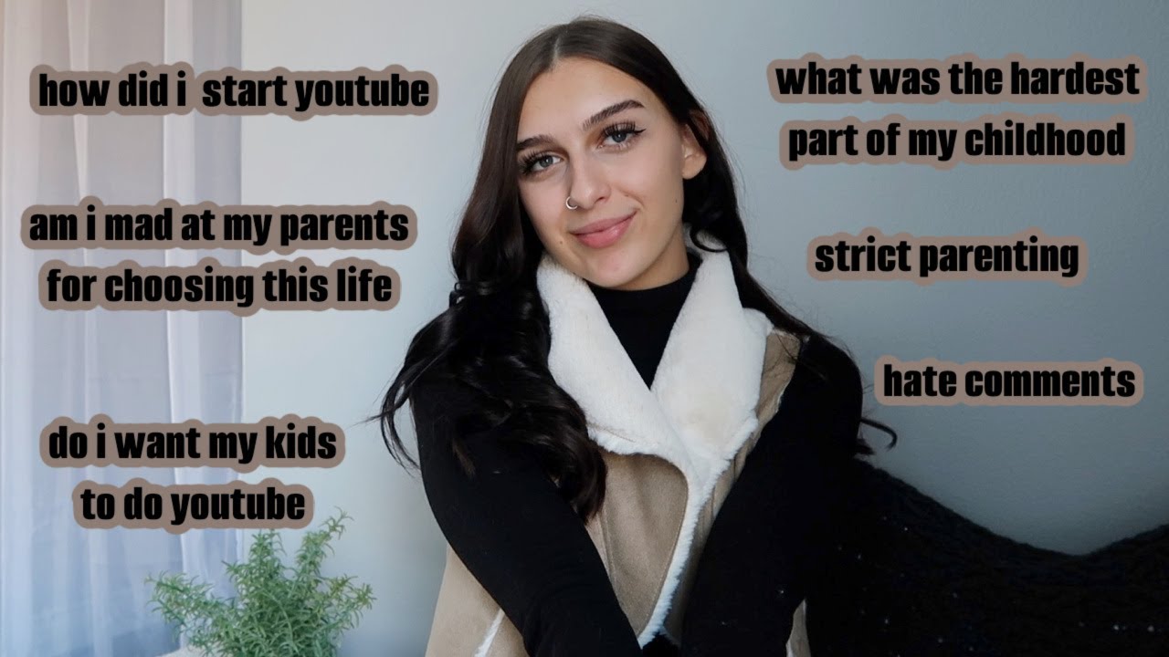 Вопросы и ответы о моем детстве | взросление на YouTube, часть 3