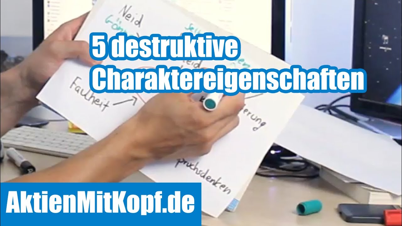 5 destruktive Charaktereigenschaften die Erfolg verhindern - #PhilosophieAmFreitag
