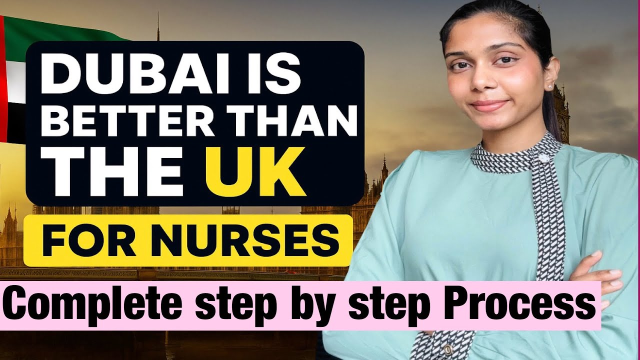 EARN MORE THAN 1 LAKH |WHY DUBAI IS BETTER THAN UK TO WORK AS A NURSE? EXPLAINED IN HINDI