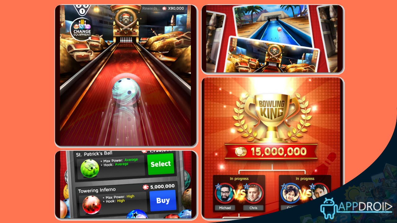 Bowling King Android Gameplay Trailer [1080p] (By Miniclip.com)