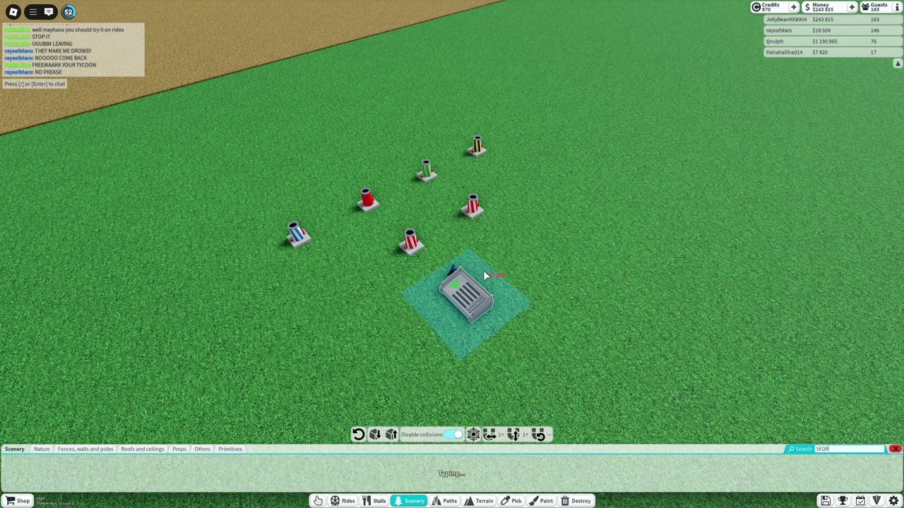 How to make an automatic firework launcher in  (THEME PARK TYCOON 2)