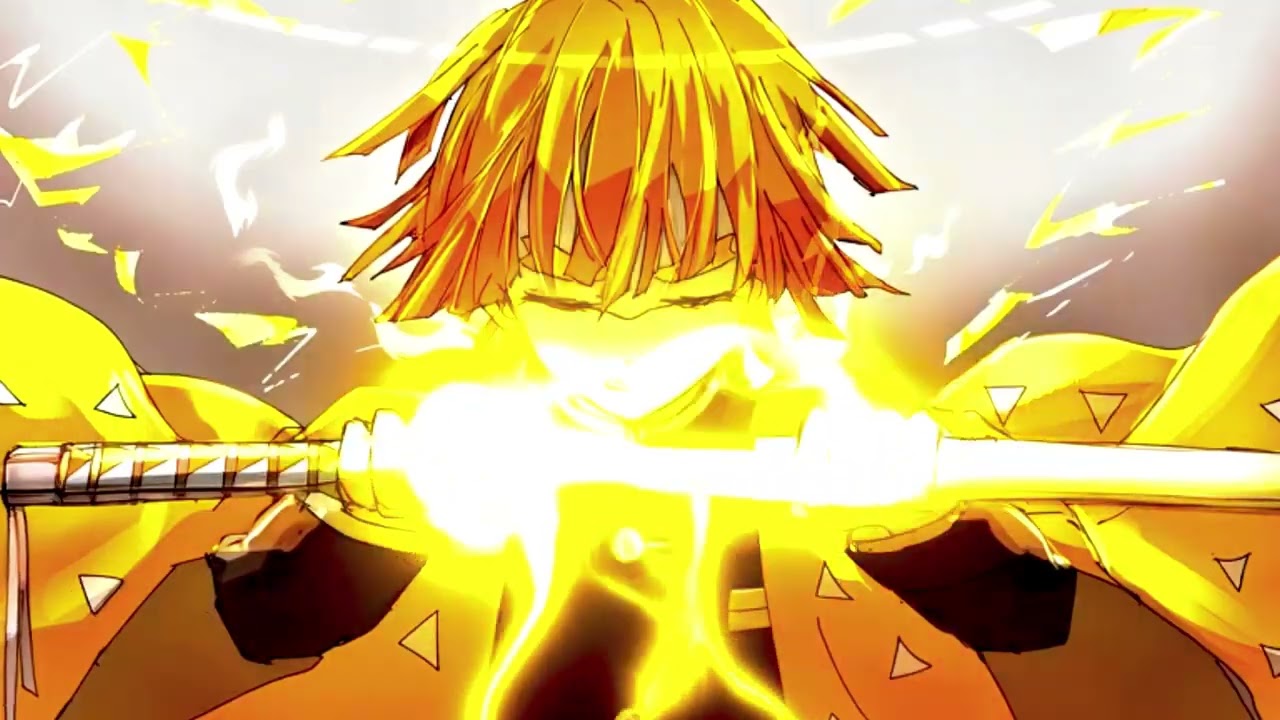 Rap ZENITSU - COUP DE FOUDRE ÉCLAIR ✨⚡💥( démon slayer)