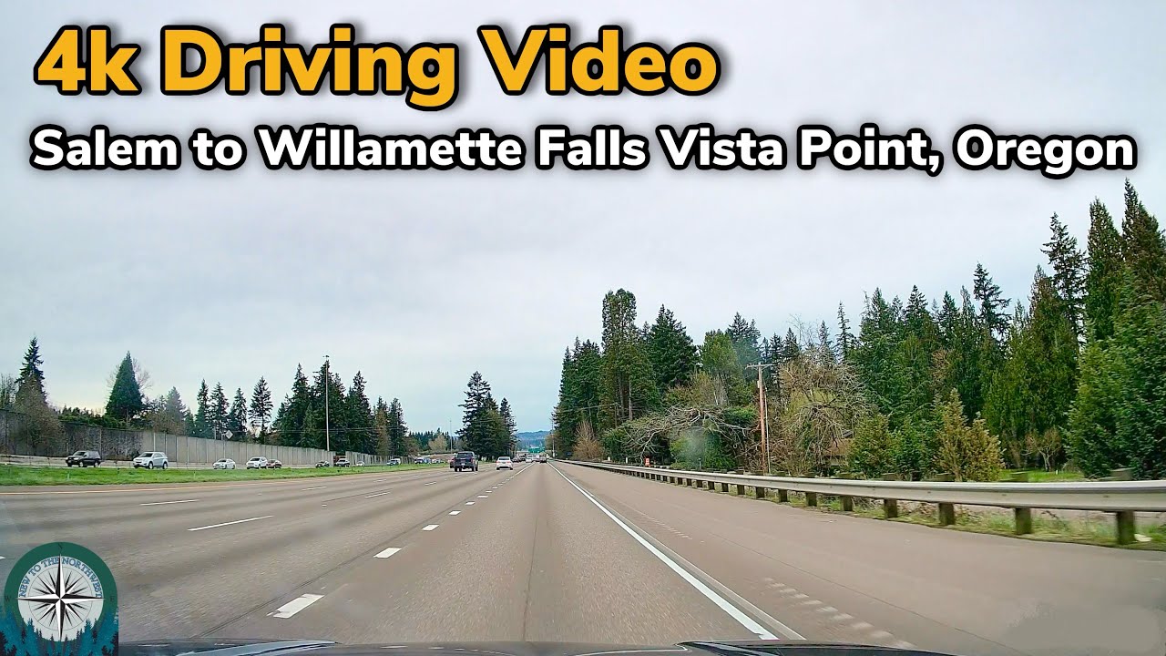 Our Journey from Salem to Willamette Falls, Oregon 4k