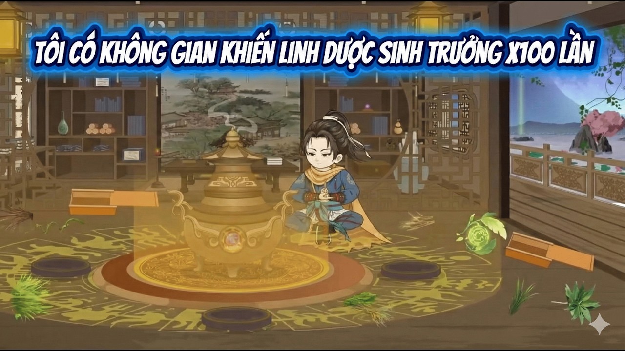 Tôi Có Không Gian Khiến Linh Dược Sinh Trưởng X100 Lần - Bé Tập Làm Review