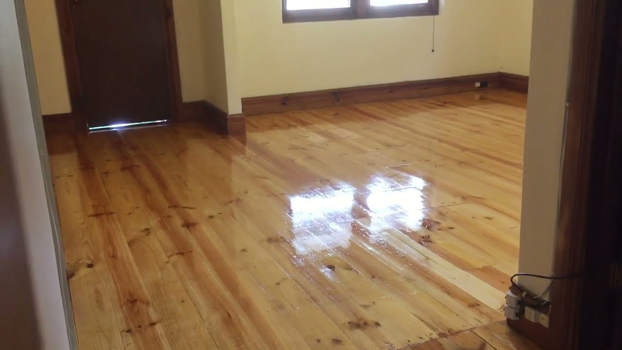 Very happy with the new floor. So much easier to clean than carpet when you have a lot of animals. 