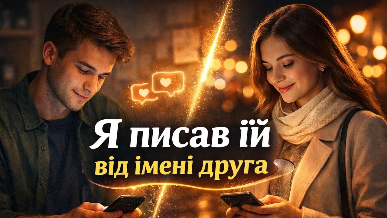 Вона думала, що пише моєму другу… але закохалася в мене | Дуже романтична історія