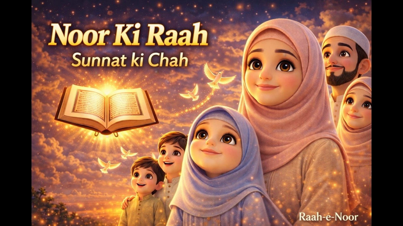 Noor Ki Raah Sunnaton Ki Chah |Heart Touching Islamic Nasheed 2026| Beautiful Islamic Song(Official)