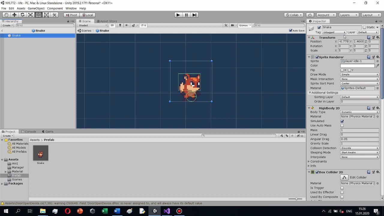 Unity . Управление камерой.