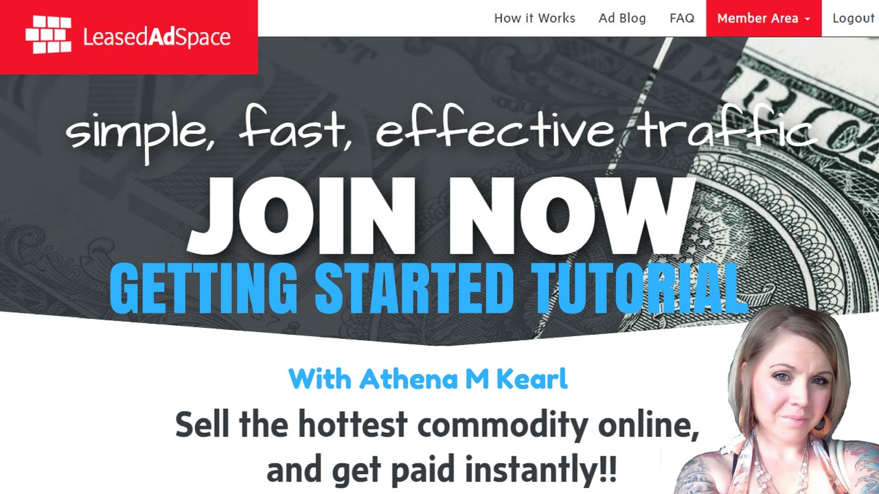 Leased Ad Space Tutorial Video 1 with Athena M Kearl