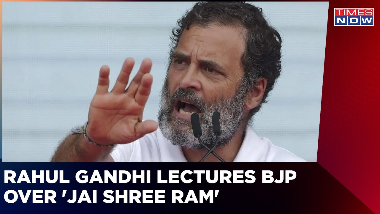 Rahul Gandhi's Lesson On 'Jai Siya Ram' to BJP, RSS; BJP Hits back | Latest English News