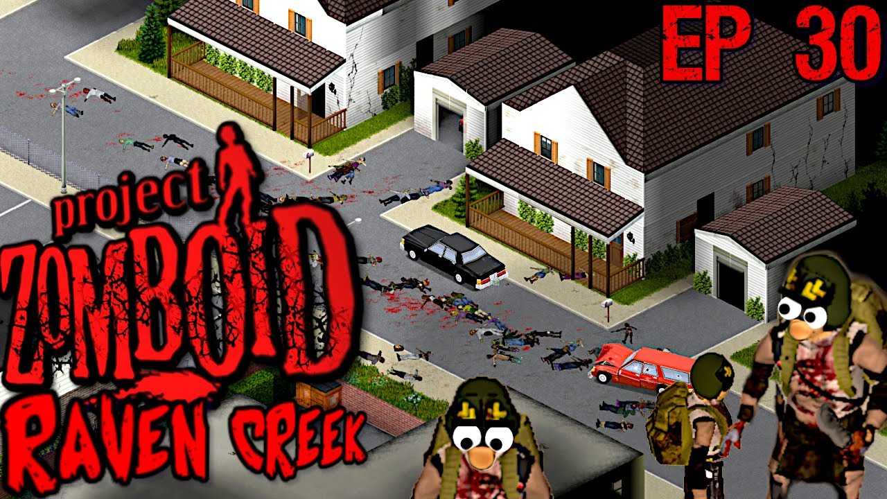Searching For Essentials And Survivor House | Project Zomboid Raven Creek - Mallory Penningtons Saga