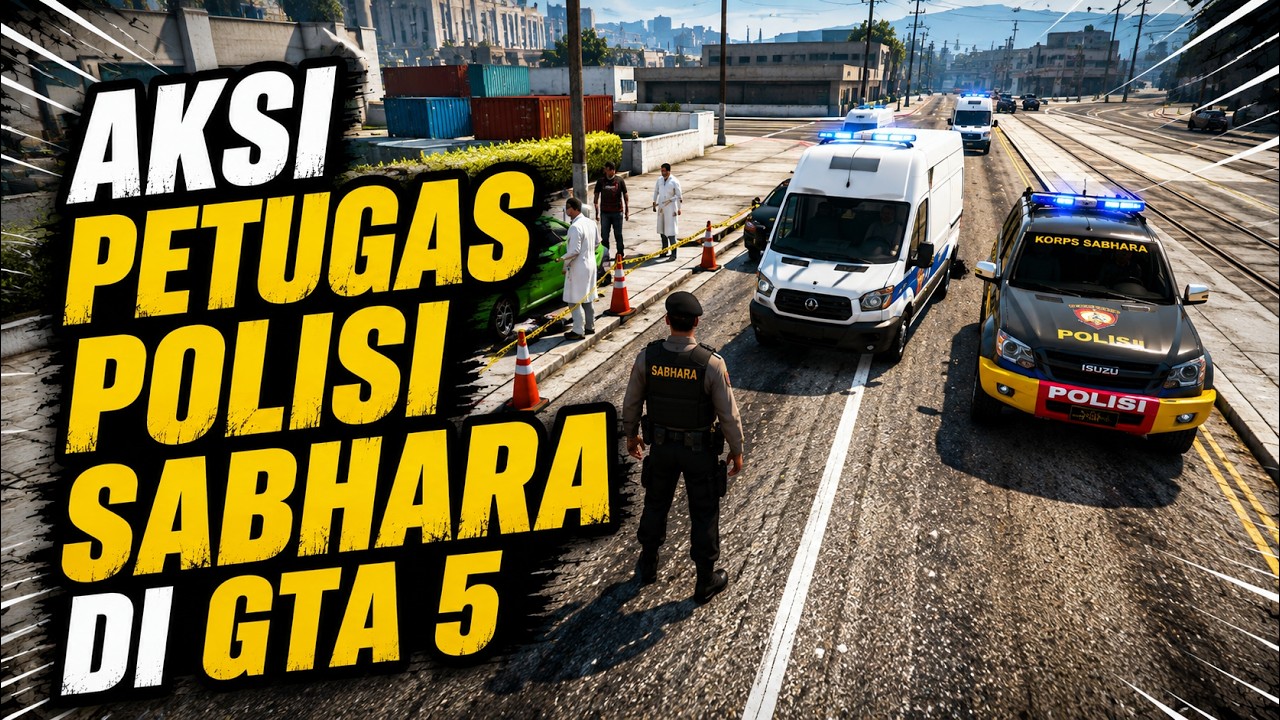 Pengejaran Mobil yang Menembaki Petugas Kepolisian di GTA 5