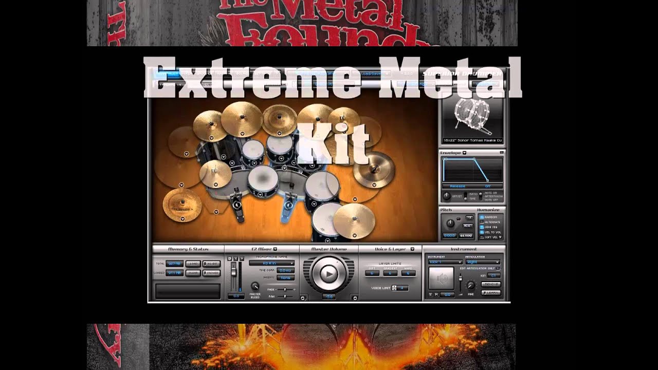 Toontrack The Metal Foundry SDX ( Metal demo)