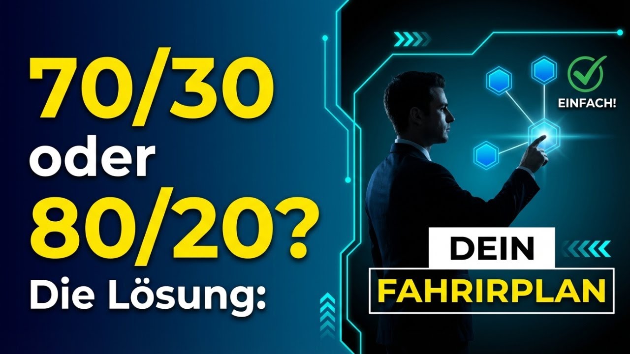 70/30 oder 80/20? ETF-Gewichtung ohne Grübeln → dein Fahrplan