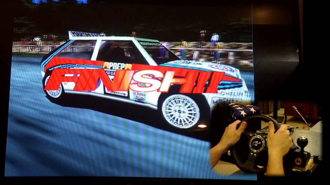 Sega Rally Arcade played with Sequential Shifting