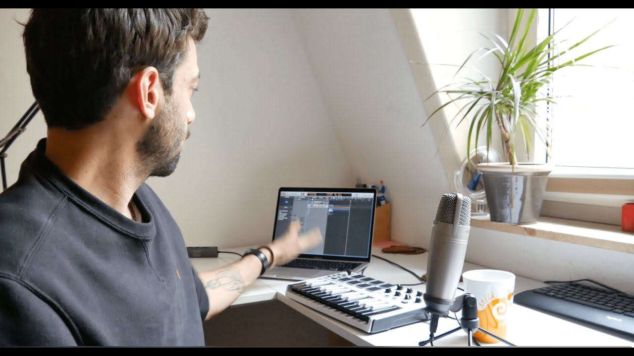 Logic Pro X (Drum) Pads einstellen Akai mpk mini Tutorial