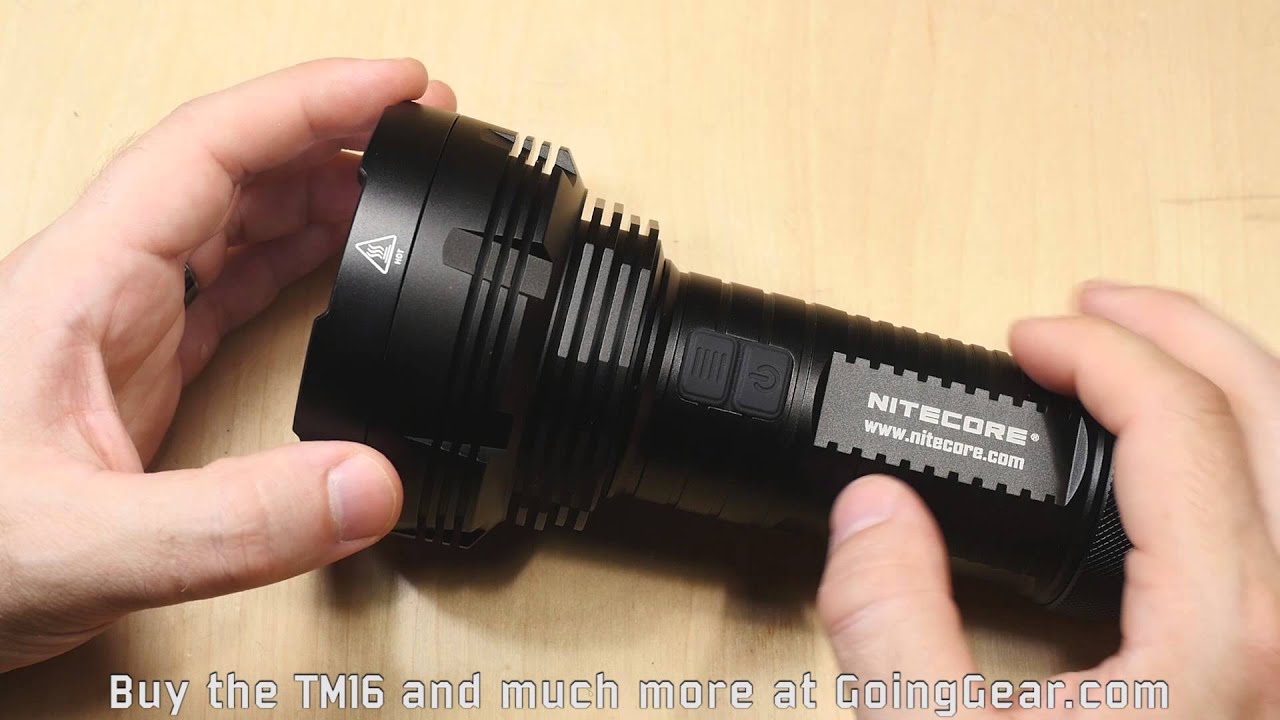 Nitecore TM16 Tiny Monster 4000 Lumen Beast Flashlight Quick Review