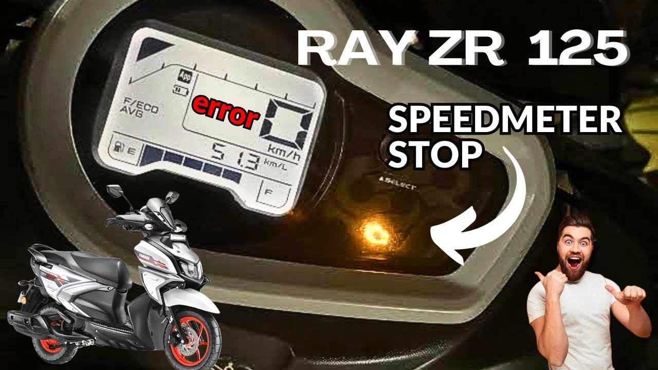 Yamaha RayZr 125 Speedometer Not Work || Ray Zr 125 Meter Off ￼|| Ray Zr 125 Service #rayzr125
