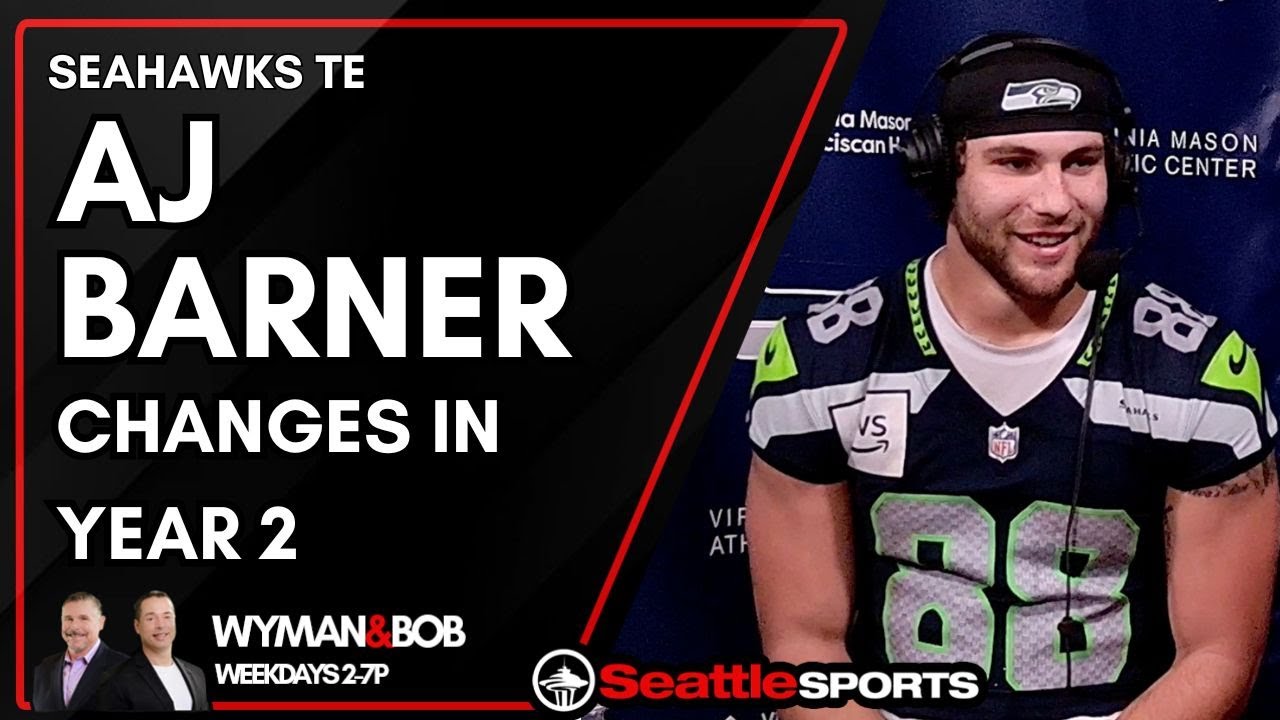 Теннисист Эй Джей Барнер из #Seahawks смотрит в будущее 25-го года | #SeattleSports