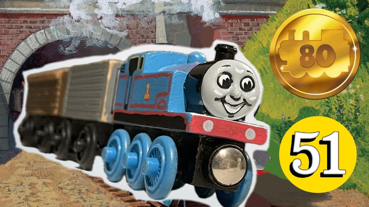 How I made my custom TWR 80th Anniversary Railway Series Thomas! #HTJTCustoms