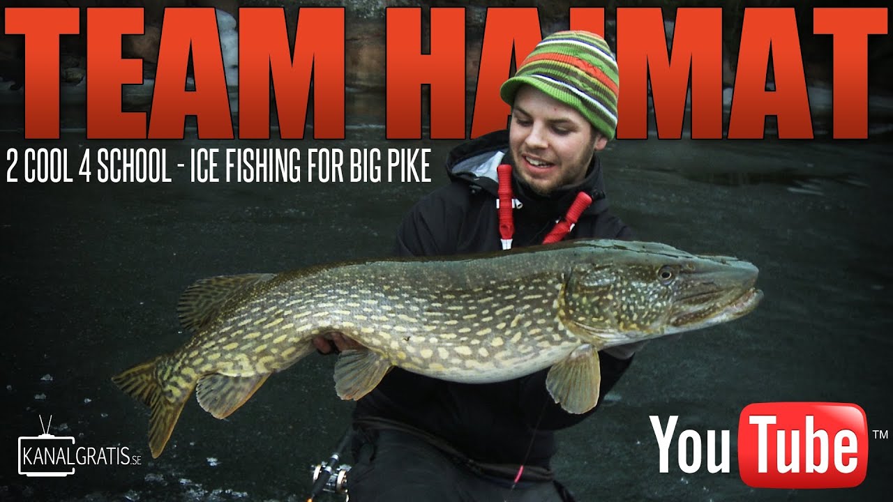 Ice Fishing for Big Pike with Team Hajmat - 2 Cool 4 School