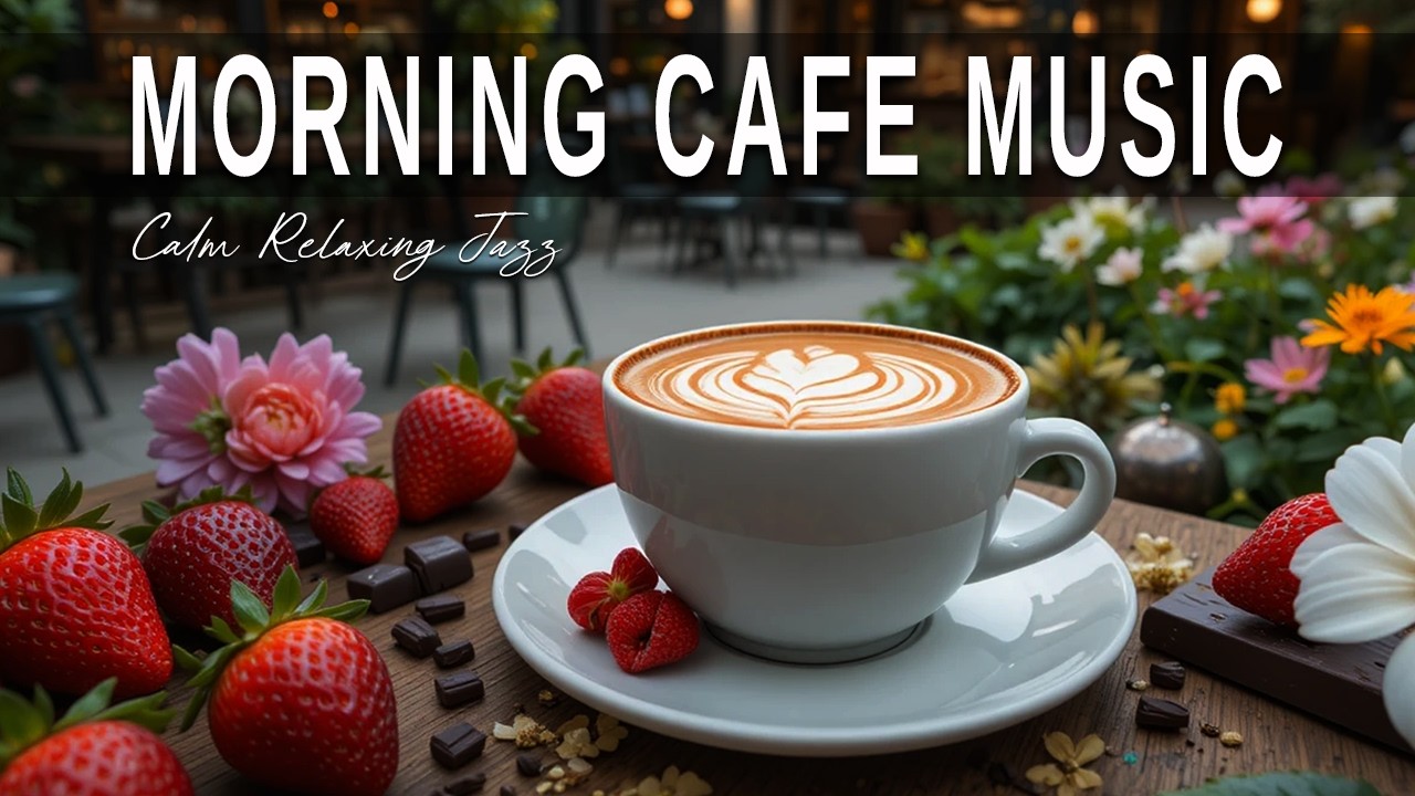 Morning Cafe Music ☕ Bossa Nova instrumental for Holiday, Great Moods & Relaxing