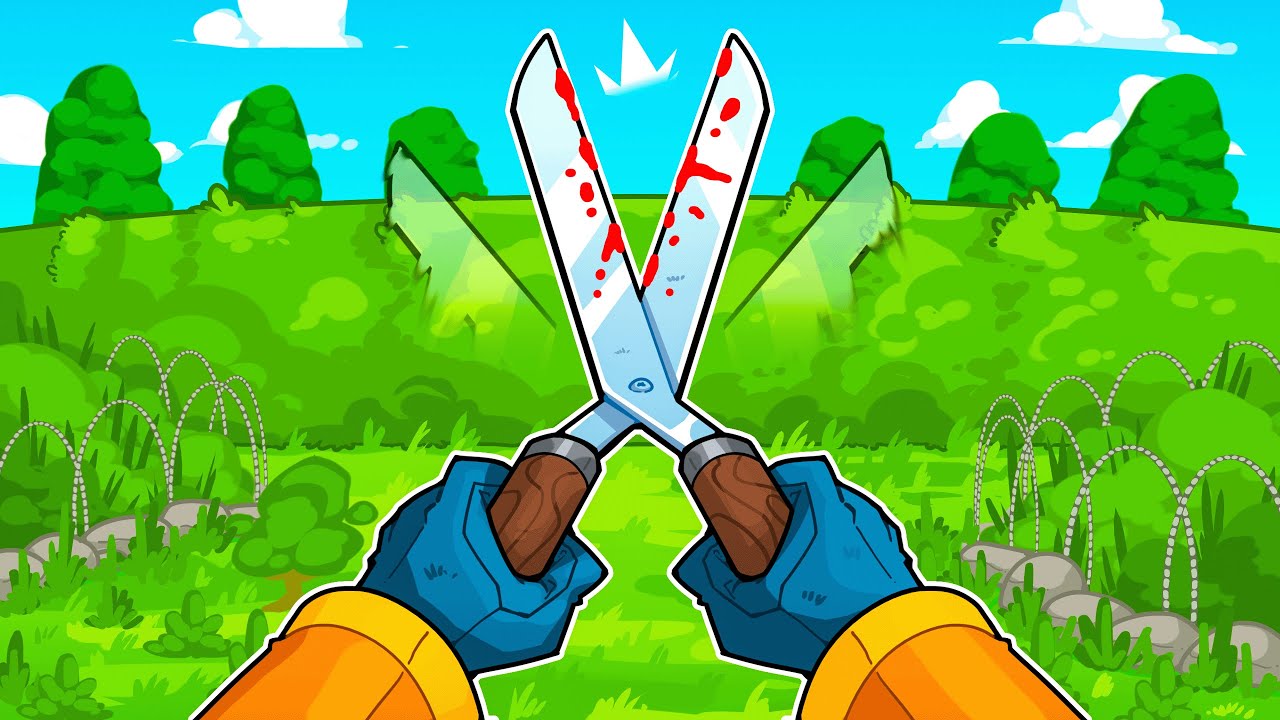 This is a totally normal game about gardening...