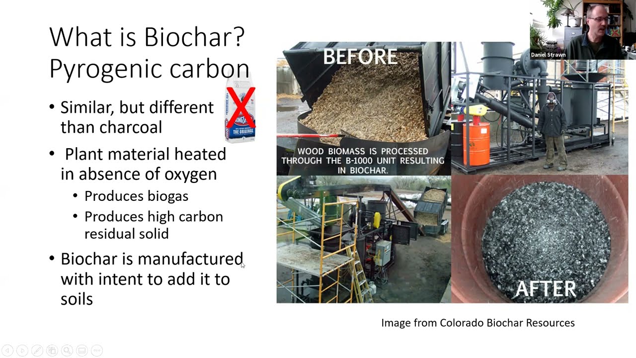 Biochar: Properties and Potential as an Ag Amendment - Webinar