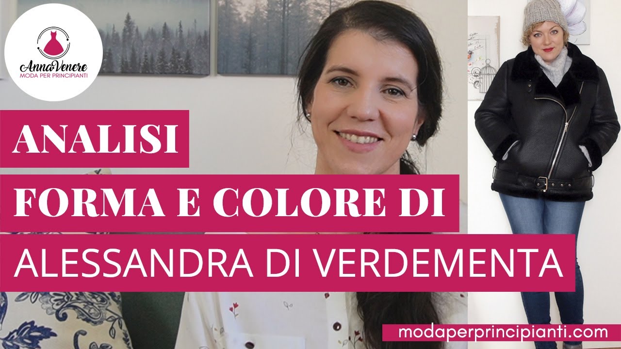 Analisi della Forma e del Colore di Alessandra di Verdementa