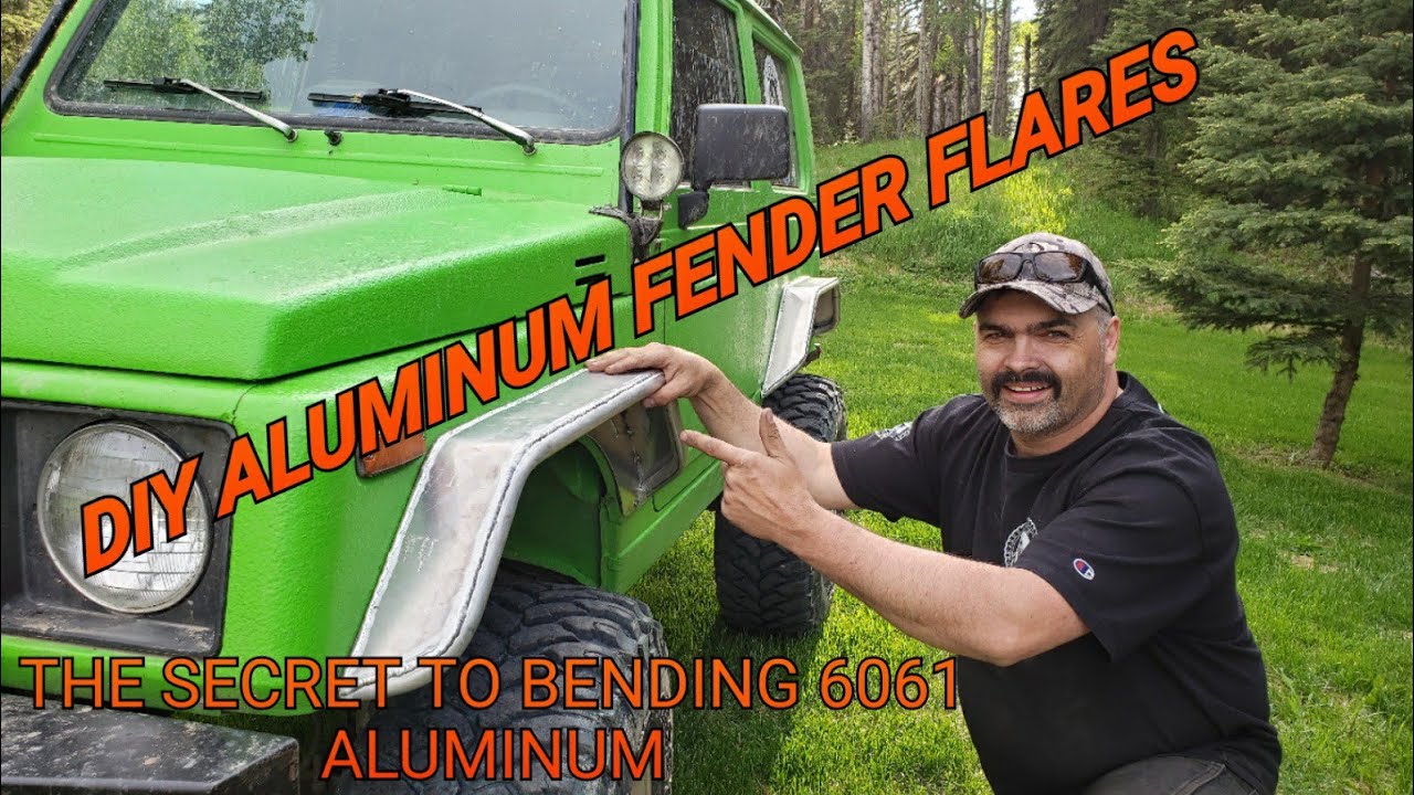 Suzuki Samurai Aluminum Fender Flares: The Secret to bending 6061 Aluminum.
