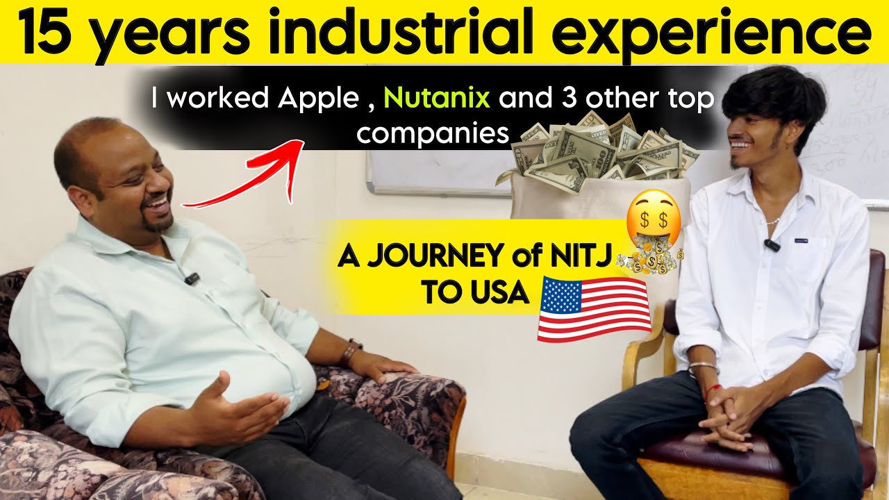 A journey of NITJ TO USA 🇺🇸 | Technologist | APPLE | Life tips 👨‍🎓