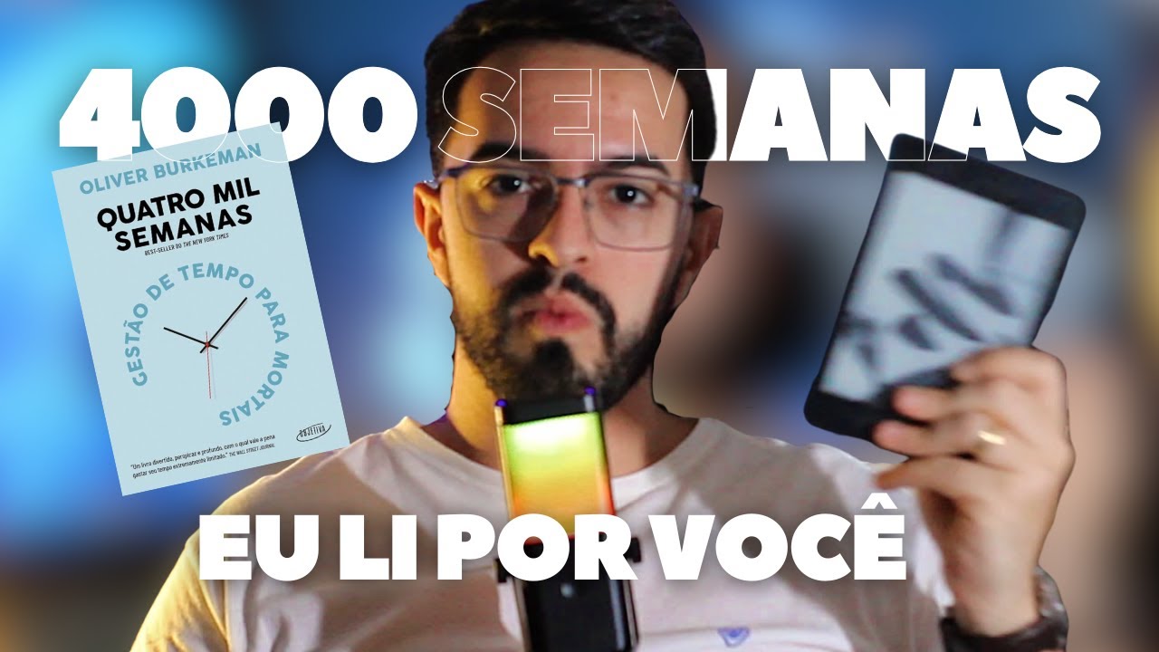 Como ser mais produtivo em 2026 | 4000 Semanas