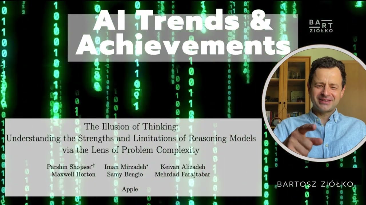 Czy AI Naprawdę Myśli? Demaskujemy "Iluzję Myślenia" Wielkich Modeli Językowych