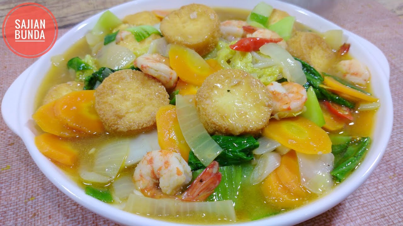 Resep Sapo Tahu ala Resto, Mudah dan Enak..