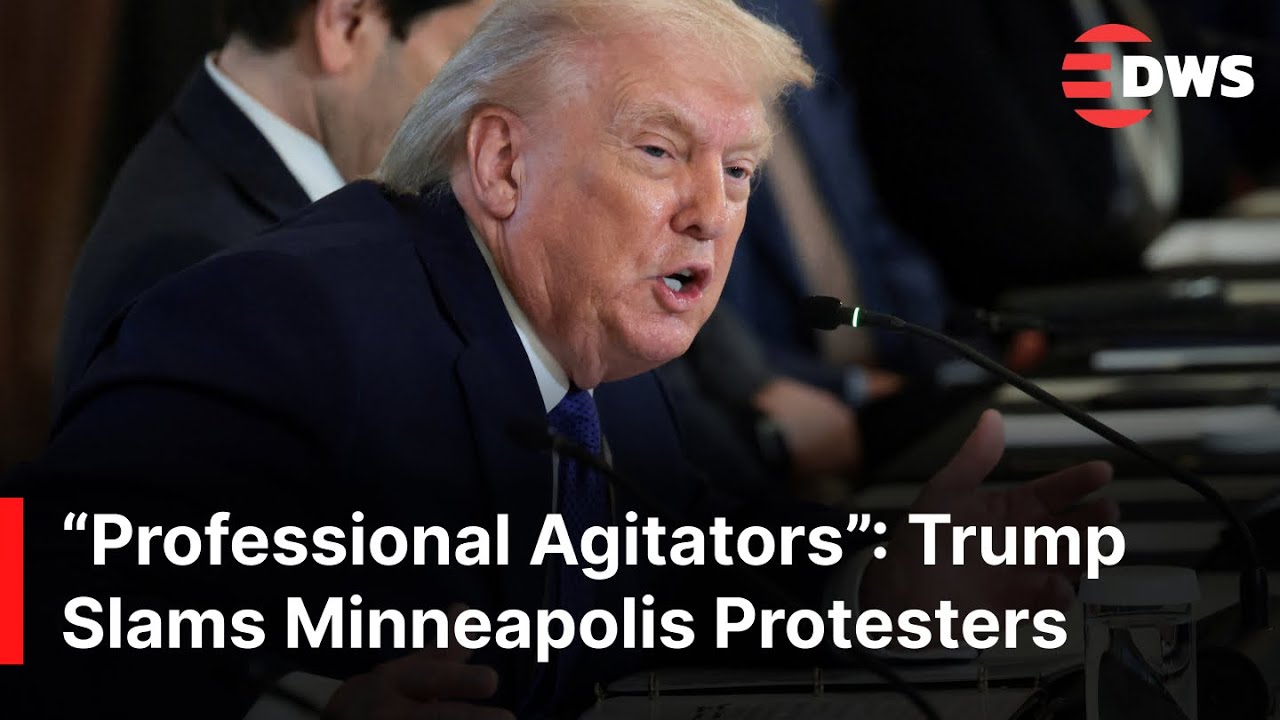 &ldquo;Professional Agitators&rdquo;: Trump Defends ICE, Slams Minneapolis Officials and Protesters | AC1B
