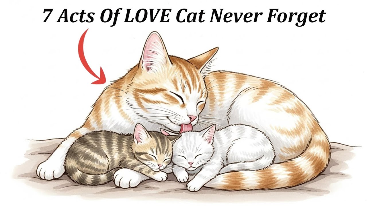 The 7 Acts of Love Your Cat Secretly Hopes to Receive From You / Cute Cat Class