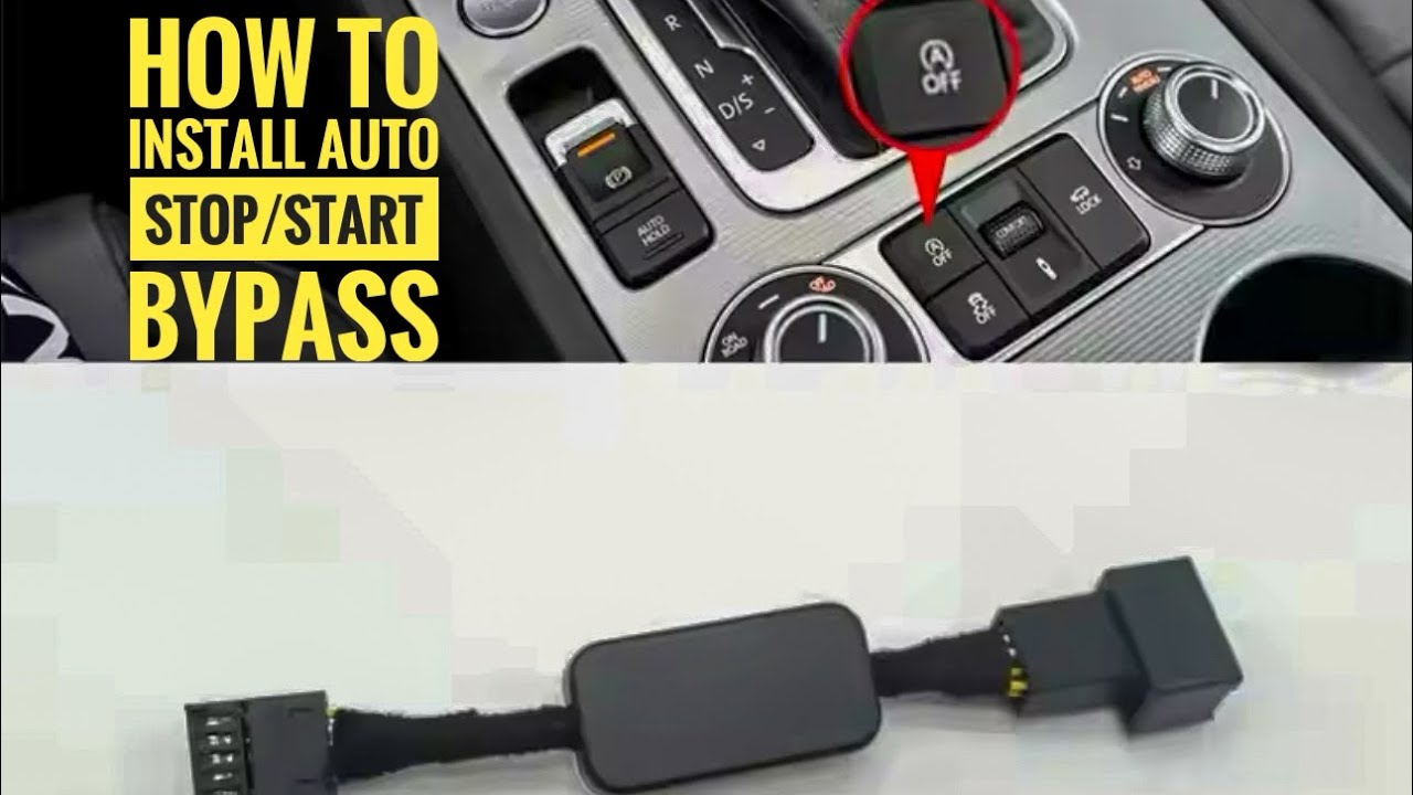 VW Touareg 7P - How to install auto stop/start bypass