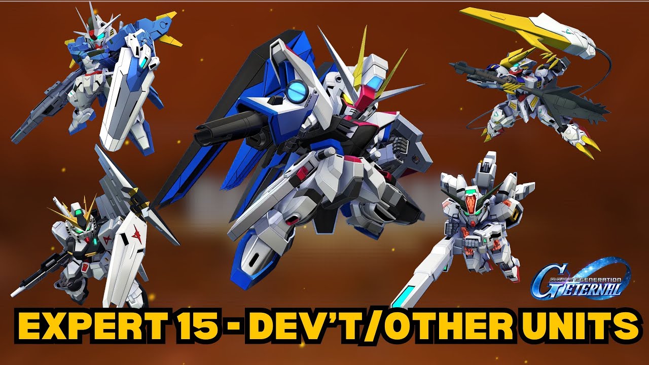 Eternal Road Expert 15 - (OSK) Development & Other Units Only | SD GUNDAM G GENERATION ETERNAL