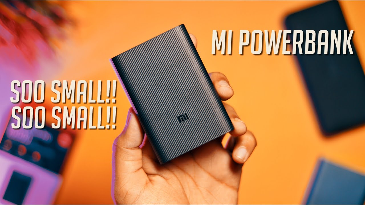 Mi Pocket Power Bank Pro - Folded Mi Power Bank 10000mAh Unboxing & Review ⚡⚡