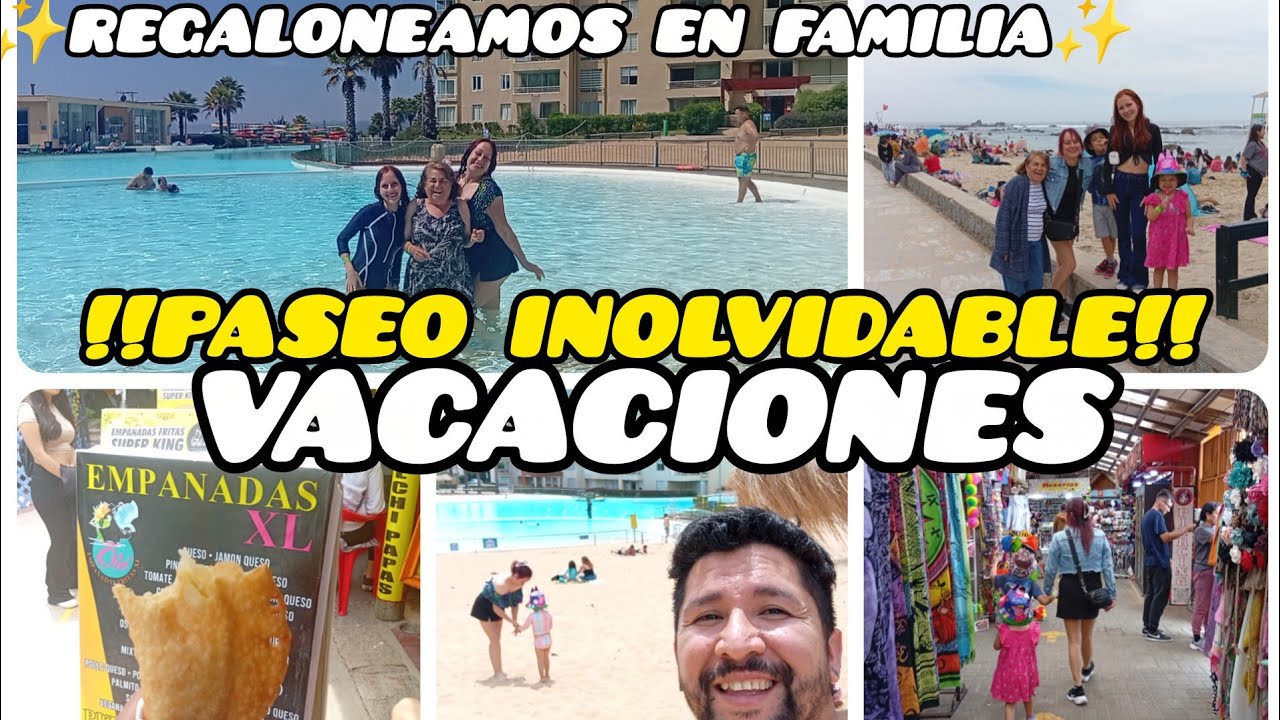 ✨VACACIONES EN FAMILIA✨ Paseamos por algarrobo💖 COMPRAS Y REGALONEO 😋