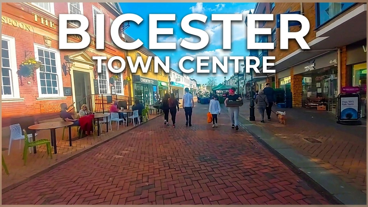 What’s in Bicester Town Centre? 🌿 A Beautiful Mix of Old & New