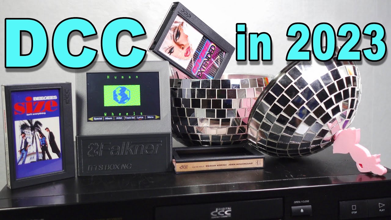 DCC in 2023 - viewing the hidden info on old tapes…and other things.