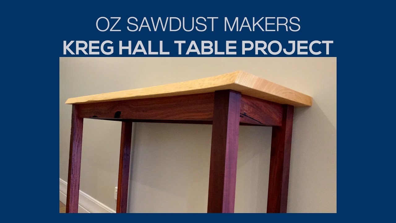 Kreg Jig Projects - 720Pro Hall Table Project