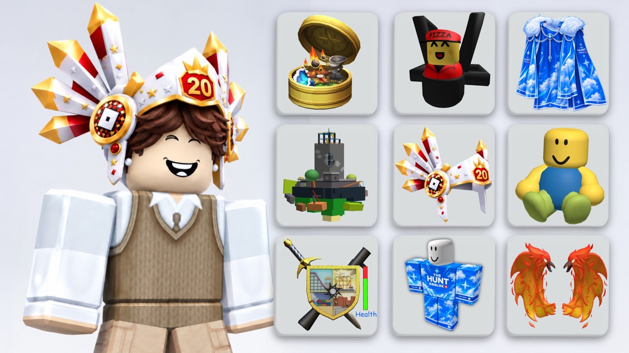 КАК ПОЛУЧИТЬ ВСЕ ЭТИ ОЧЕНЬ ПРОСТЫЕ БЕСПЛАТНЫЕ ПРЕДМЕТЫ в The Hunt: Roblox 20!😱