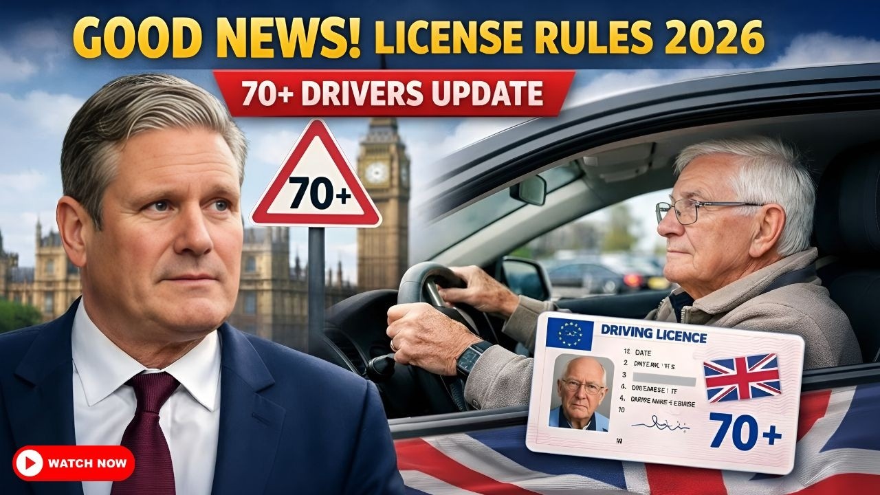 Good News! Driving license 2026: New regulations for drivers 70+ from April &ndash; what's changing?