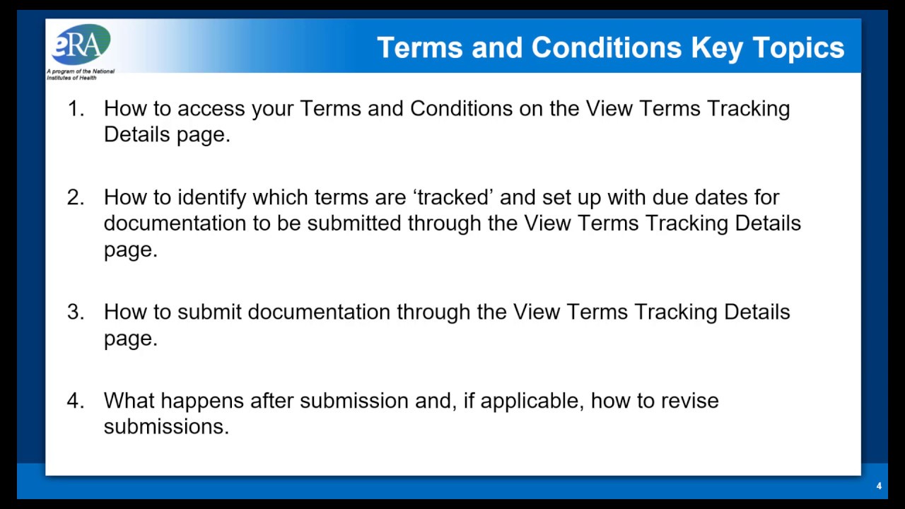 How to Respond to Terms and Conditions in the Notice of Award (NoA)