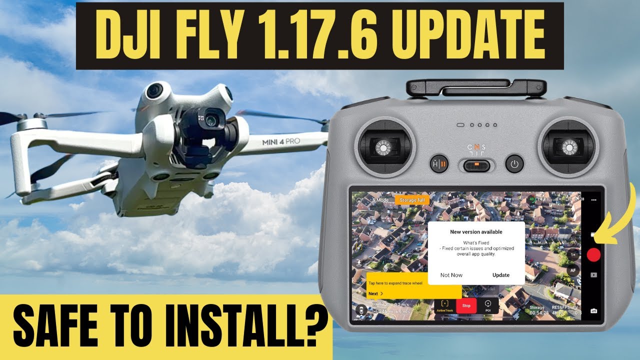 DJI Fly App 1.17.6 Test & Review - What Have They Fixed?