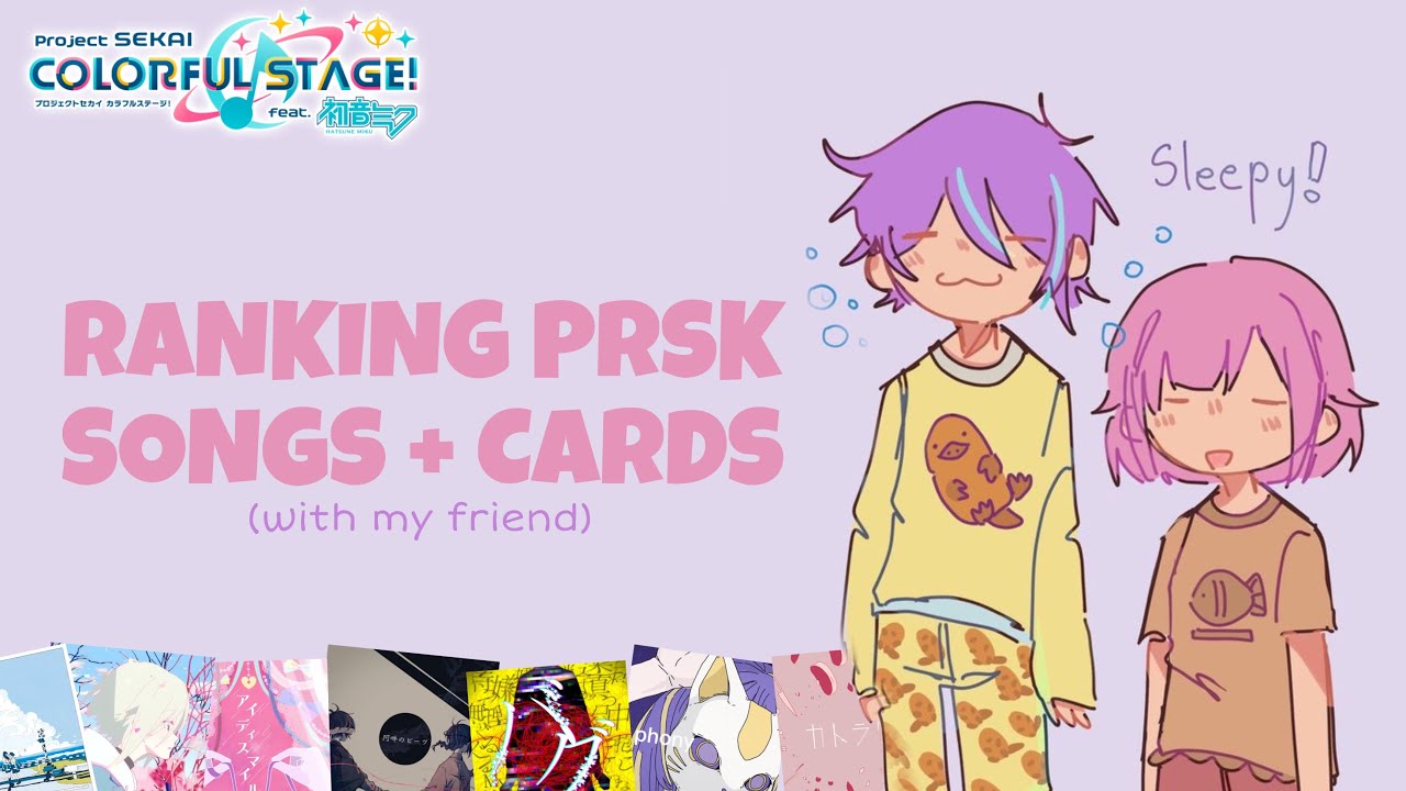me & my friend rank project sekai songs and cards
