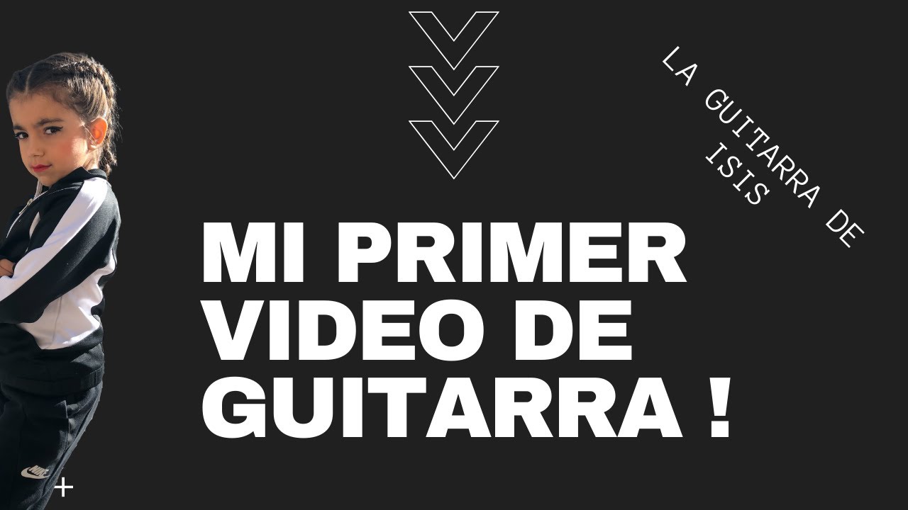 Clases de Guitarra para niños lección 1